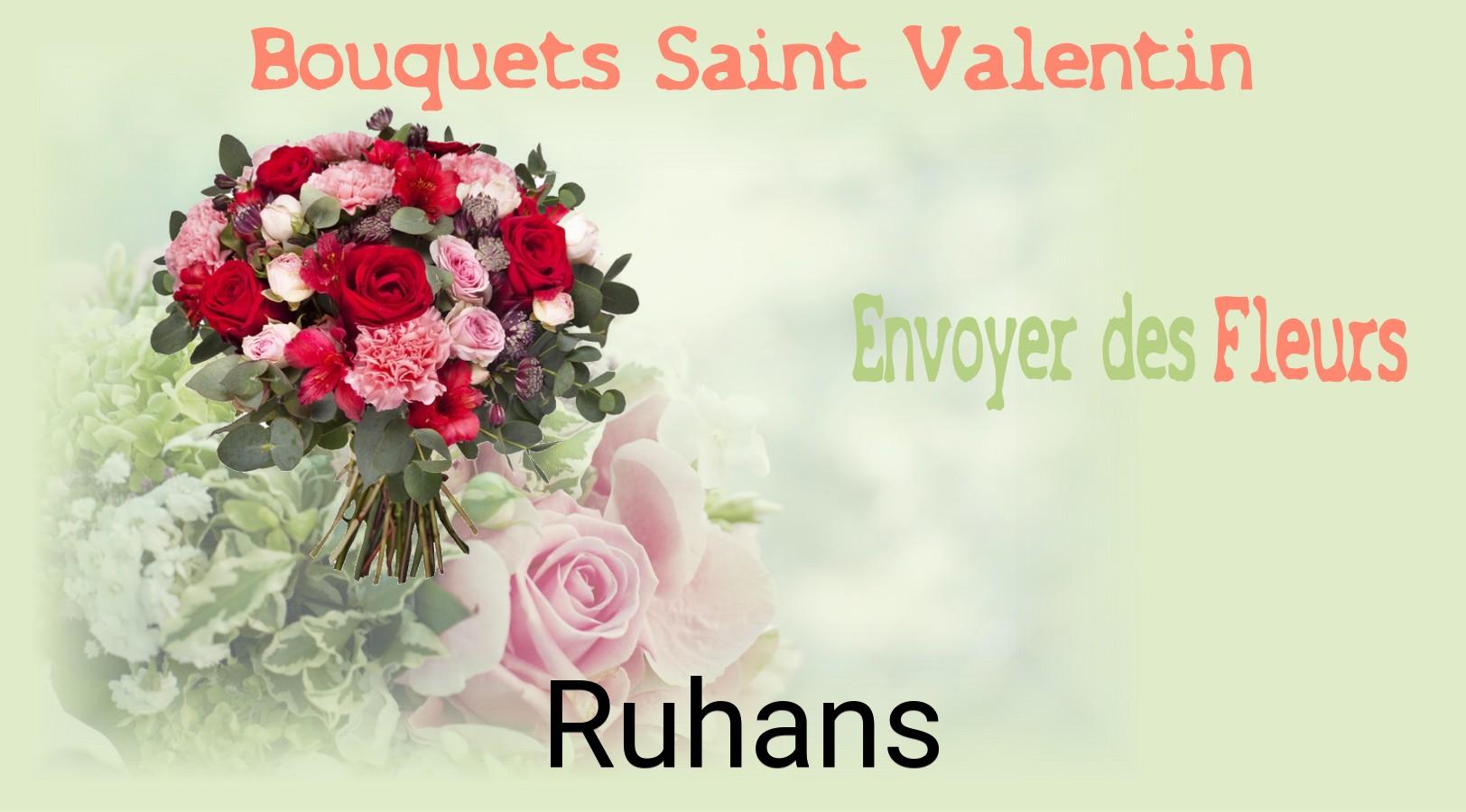 Roses de Saint-Valentin livrées à Ruhans